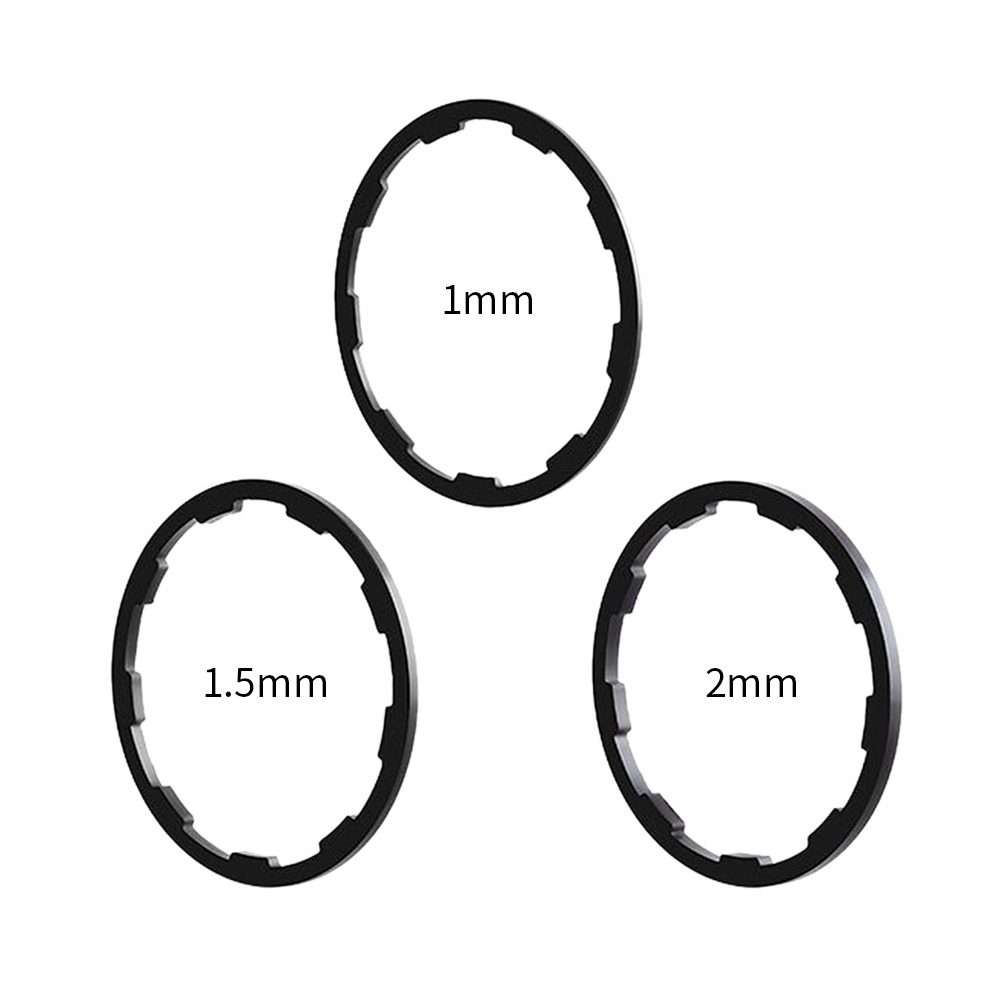 Bicycle Hub Freehub Slotted Flywheel Gasket, Size: 1.5mm
