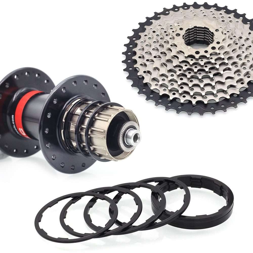 Bicycle Hub Freehub Slotted Flywheel Gasket, Size: 1.5mm