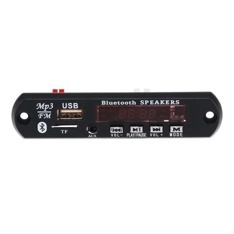 12V Car MP3 Bluetooth 5.0 Audio Receiver Module FM Radio Motherboard Audio Lossless Decoder Board