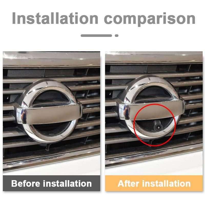 For Nissan / Volvo Universal Car Logo Front View Camera