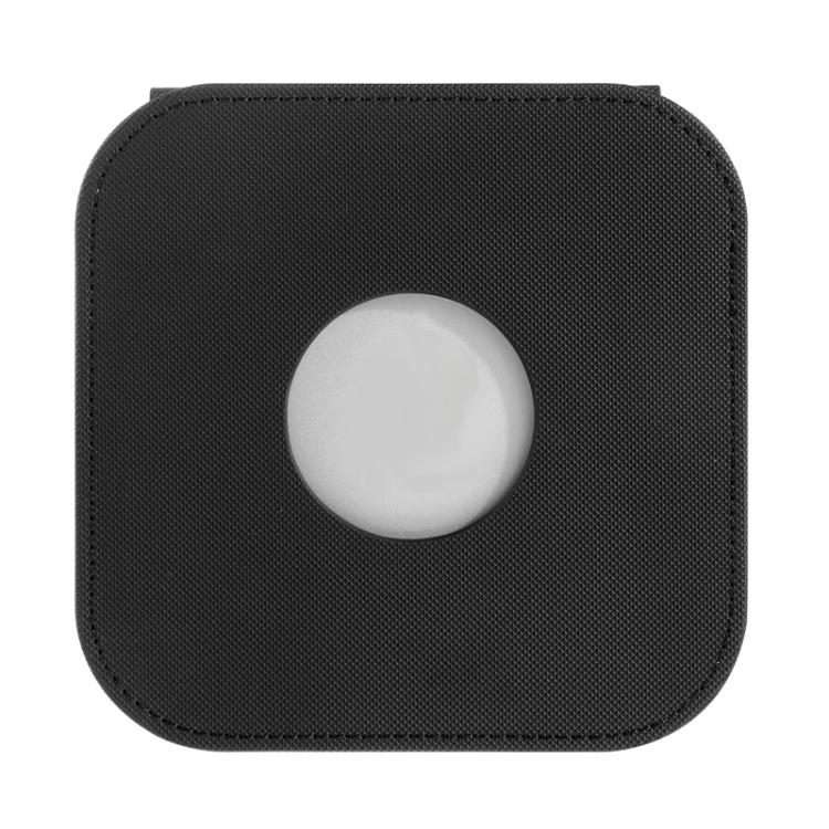 For Mac Mini M4 / M4 Pro Computer Host Dustproof Leather Case Shockproof Protective Cover(Black)