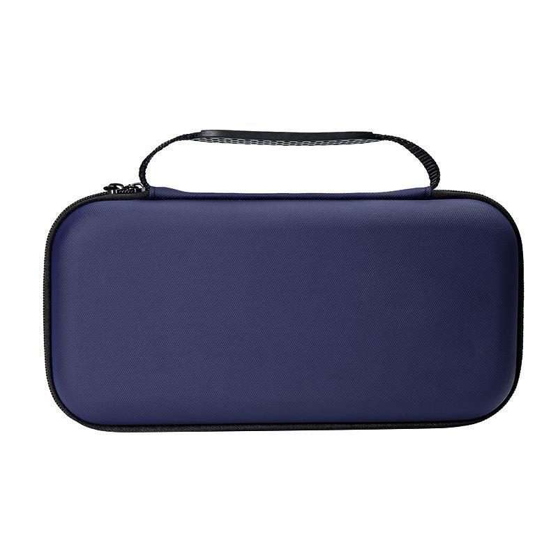 For Mac Mini M4 / M4 Pro Storage Bag Carrying Case Can Store Keyboard, Mouse(Deep Blue)