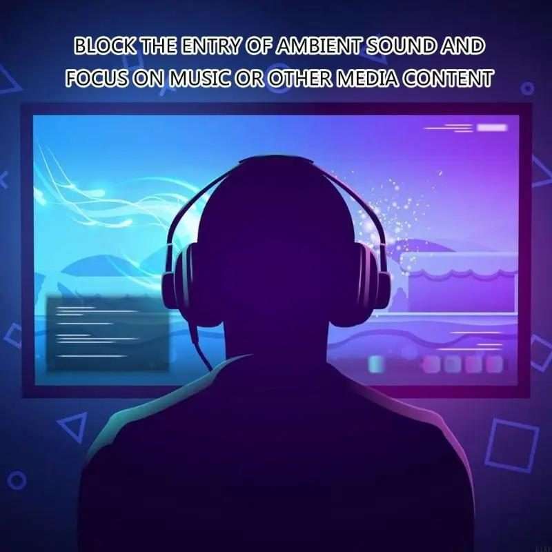 For Logitech G733 LIGHTSPEED Headset 1pair Ear Pads Sponge Soft Cushi ... Ice Feeling Black Purple