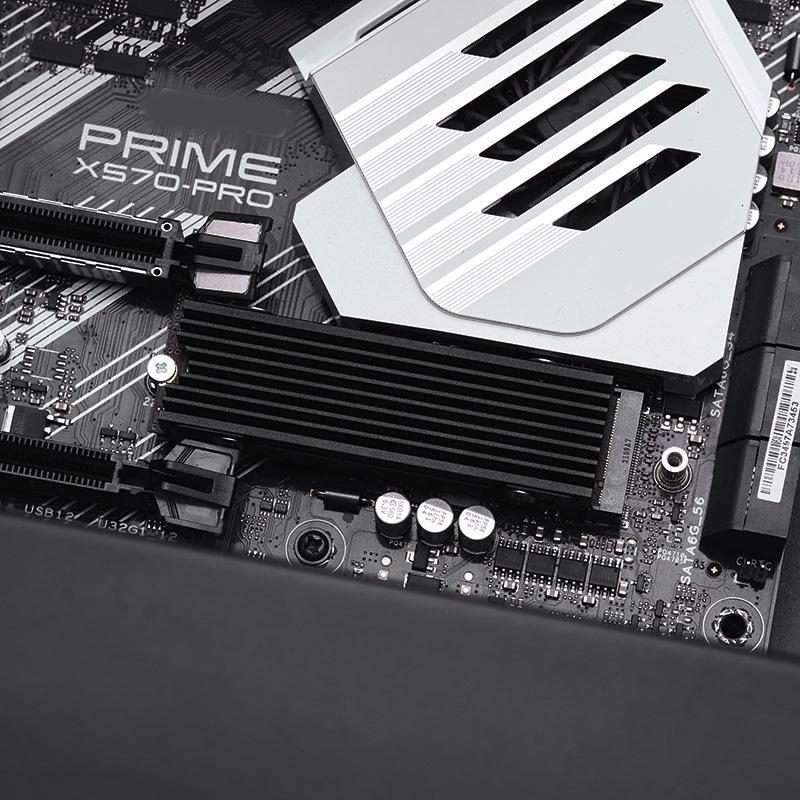 FinalCool M.2 2280 NVME SSD Radiator Aluminum Heat Sink for Desktop PC PS5(Silver)