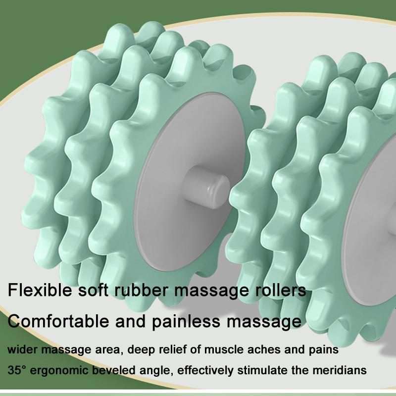 KEDU Leg Roller Massager Slimming Leg Roller Inner Thigh Calf Muscle Relaxation Tr ... (Brick Red)