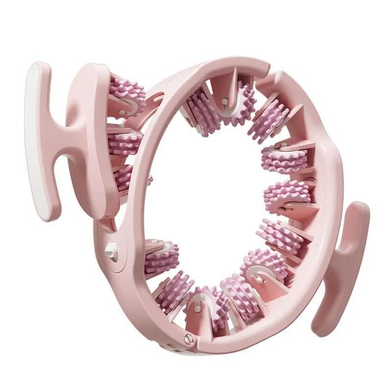 KEDU Leg Roller Massager Slimming Leg Roller Inner Thigh Calf Muscle Relaxation ... (Cherry Pink)