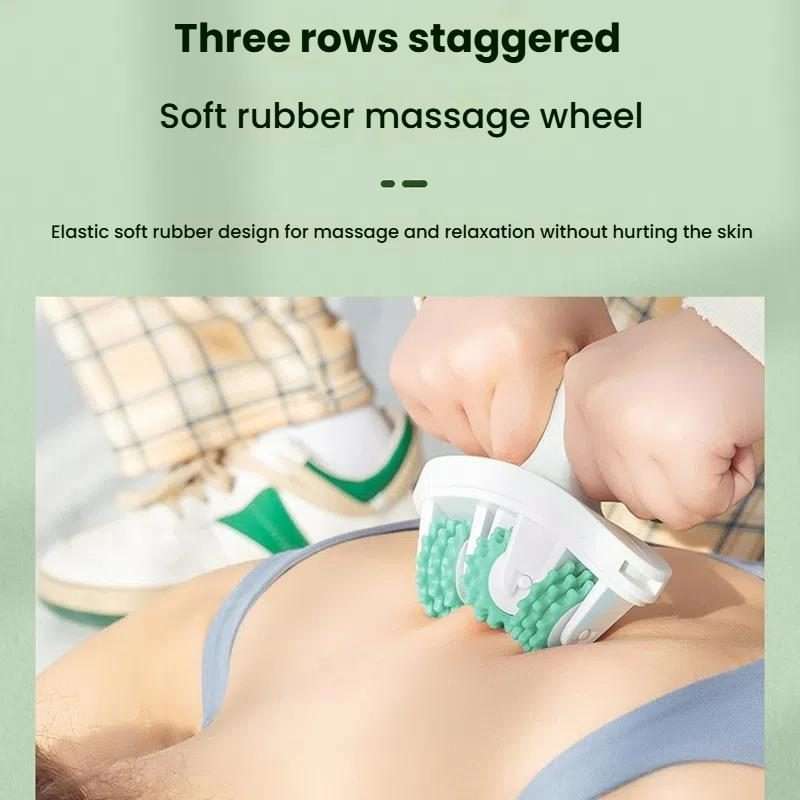 KEDU Leg Roller Massager Slimming Leg Roller Inner Thigh Calf Muscle Relaxation ... (Cherry Pink)
