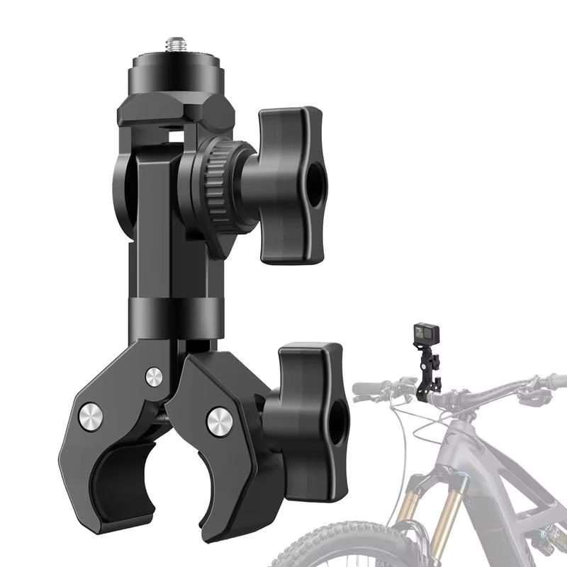 Camera Clip Motorcycle Bicycle Handlebar Crab Clamp For Sports Camera With Adapter