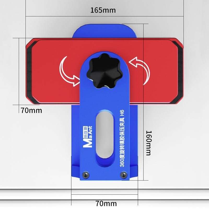 MaAnt H6 Cell Phone Screen Fixing Filling Pressure Holding Clamp