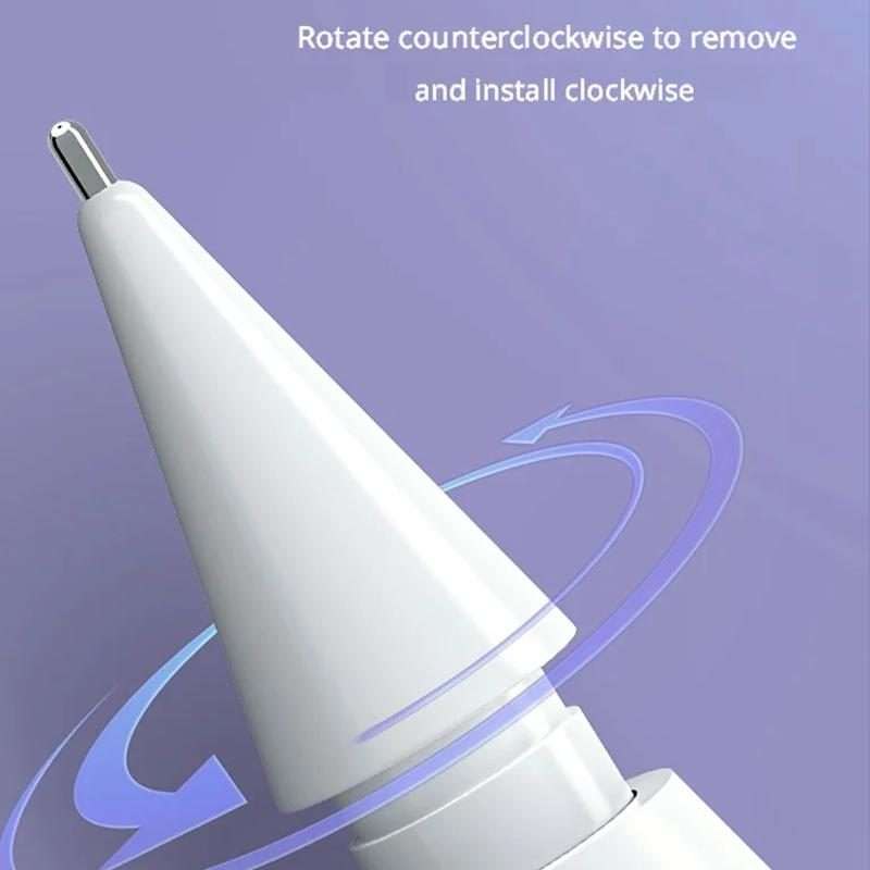 For Apple Pencil Pro / 2 / 1 Replacement Tips Stylus Nib, Spec: 2H x 2+2B x 2