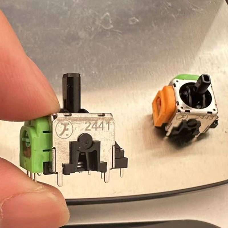 2pcs For PS4 High Precision Adjustable Hall Electromagnetic Joystick IC Rocker Accessories