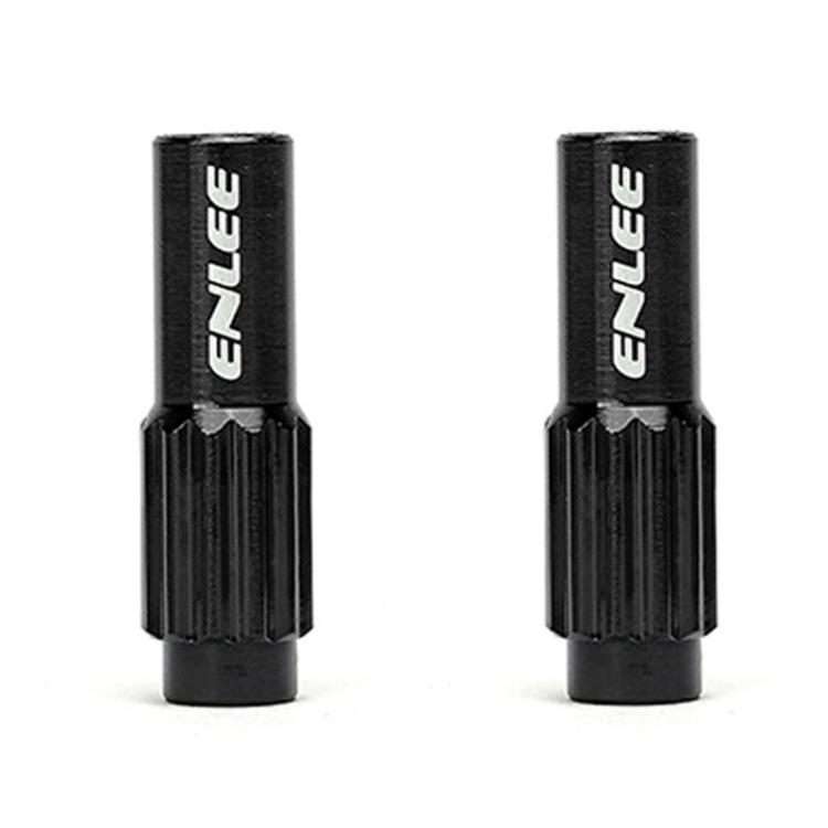 ENLEE Mountain Road Bicycle Shift Center Trim Screws 4mm Cable Brake Cable Adjustment Screw(Black)