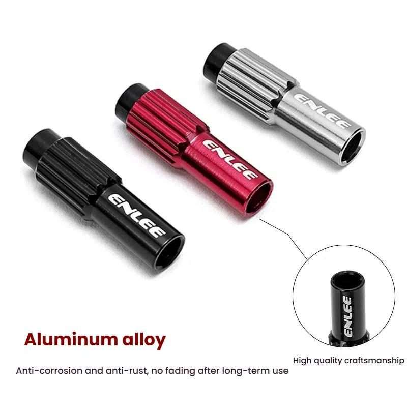 ENLEE Mountain Road Bicycle Shift Center Trim Screws 4mm Cable Brake Cable Ad ... (Titanium Color)