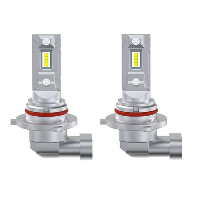 2pcs Mini 1:1 Direct Plug Car LED Headlight Bulb, Specifications: 9006(White Light)