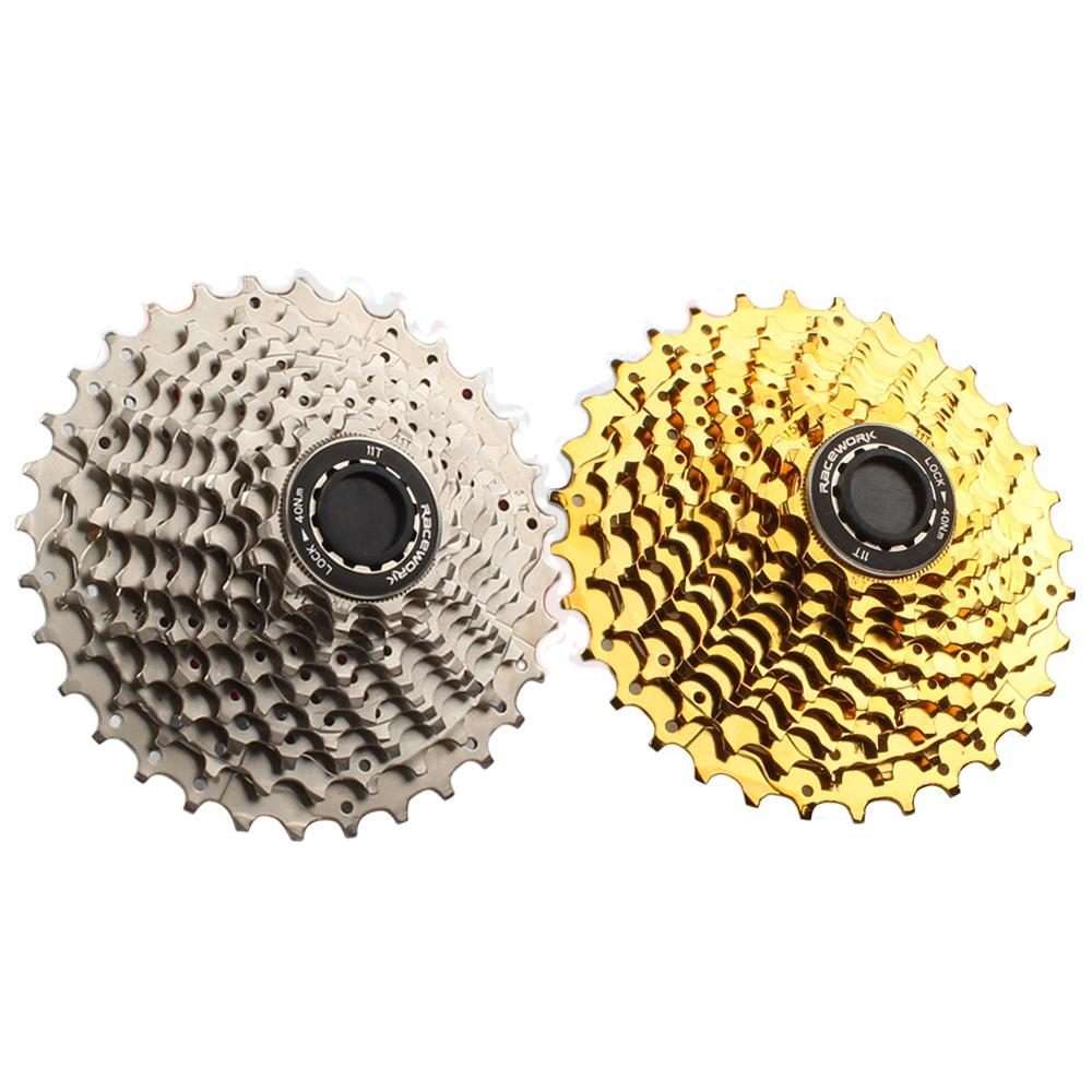 RACEWORK C0991A 11-speed Road Bicycle Cassette Flywheel, Color: Silver 11-32T
