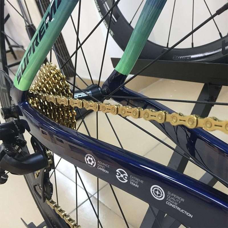 RACEWORK C0991A 11-speed Road Bicycle Cassette Flywheel, Color: Gold 11-32T