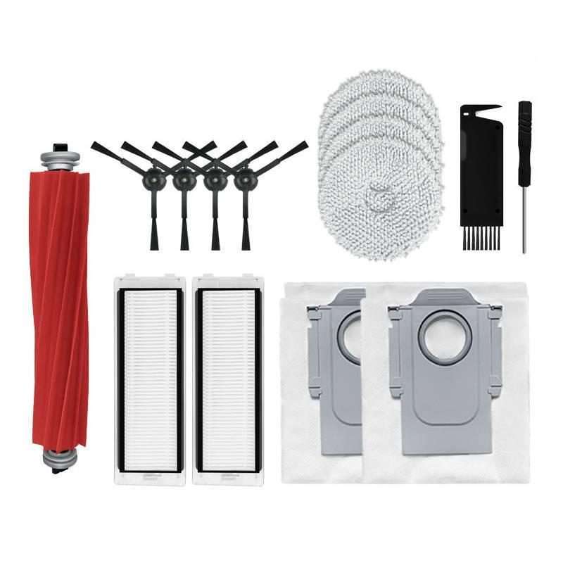 15 In 1 For Roborock P10 Sweeping Robot Vacuum Cleaner Accessories Main Side Brush Hepa Filter Tra