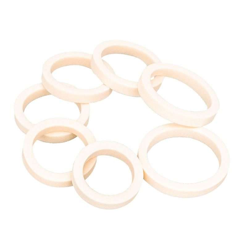 38mm 2pairs ZTTO Mountain Bike Shock Absorbent Fork Oil Dustproof Sponge Ring