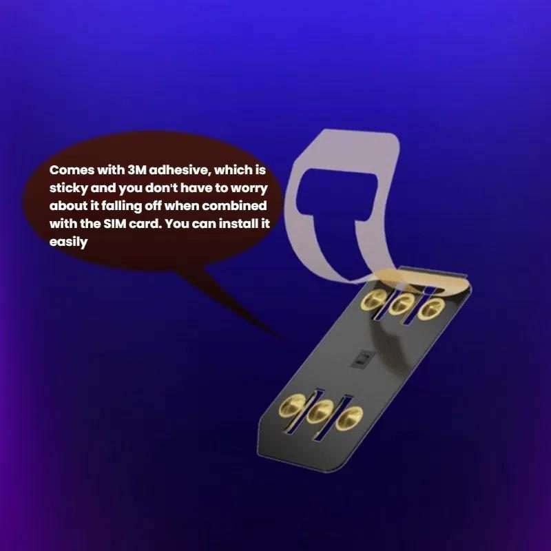 R-SIM VSOP 2 SIM Unlock Chip with SED/MEP Mode for iPhone 13-16 Dual SIM Models