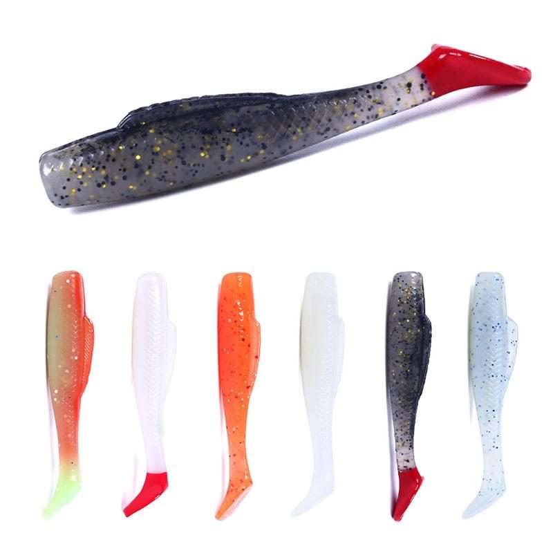 HENGJIA 6pcs / Box Outdoor Fishing Floating Soft Bait 8cm-5g Bionic False Lure, Style: 5#