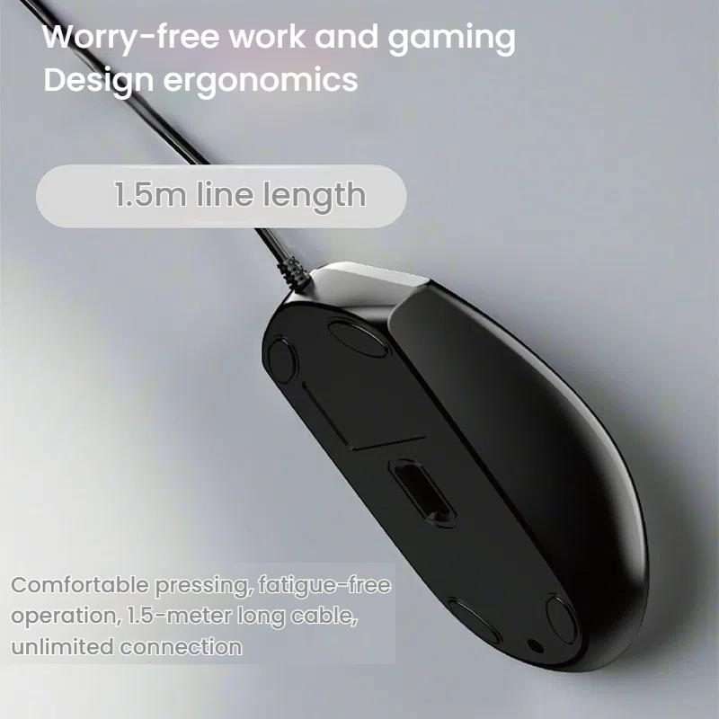 Chasing Leopard 316 1.5m Office Home Wired USB Optical Computer Mouse