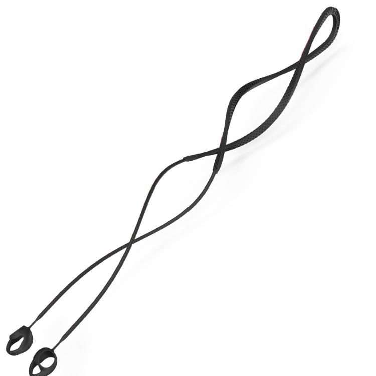 For Samsung Galaxy Buds2 Pro Bluetooth Earphone Silicone Anti-Lost Rope(Black)
