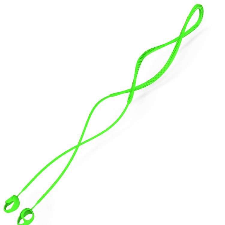 For Samsung Galaxy Buds2 Pro Bluetooth Earphone Silicone Anti-Lost Rope(Luminous Green)