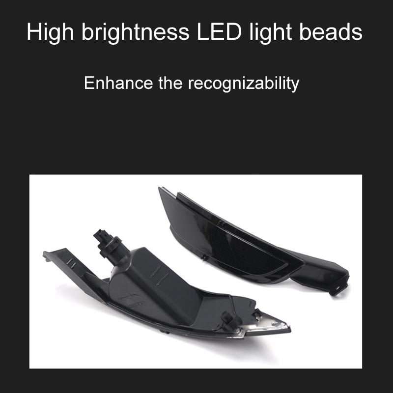 For Ford Fiesta 2009-2015 Hatchback Rear Bumper Fog Lights Tail Lamp Reflector OE 8A ... Red Right