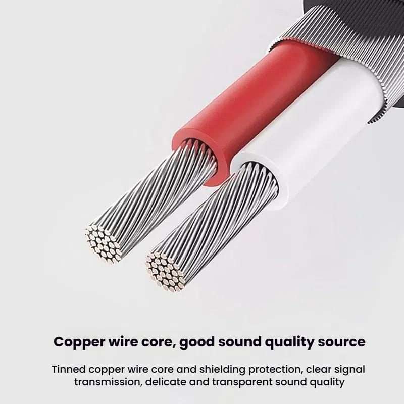 VEGGIEG 3.5mm 3.5 To 2RCA Audio Cable Cell Phone Computer Speaker Connection Cable, Length: 3m