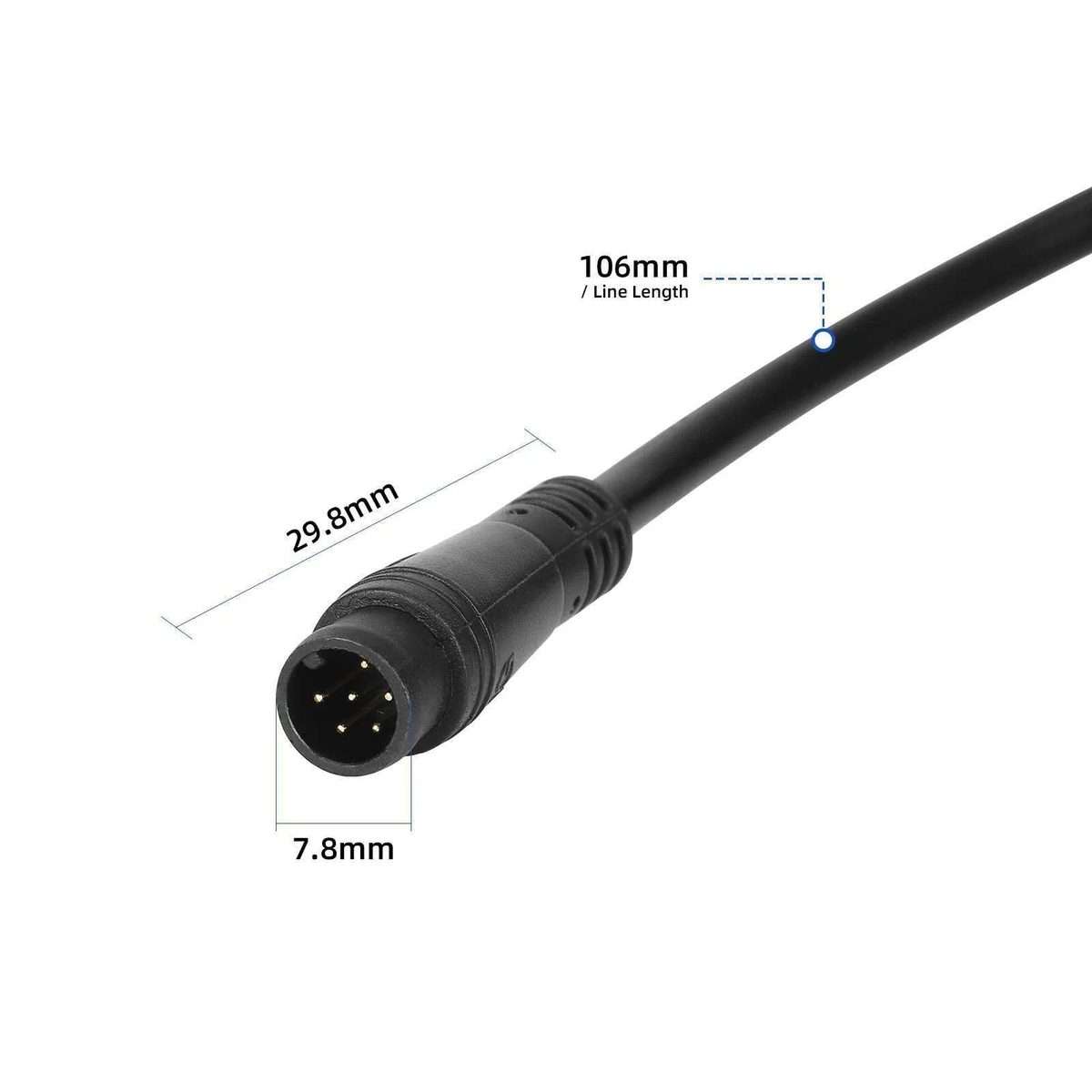 For KuKirin G2 Pro / G2 Max Scooter Handlebar Switch 4-in-1 6-Core Waterproof Control with Turn Si