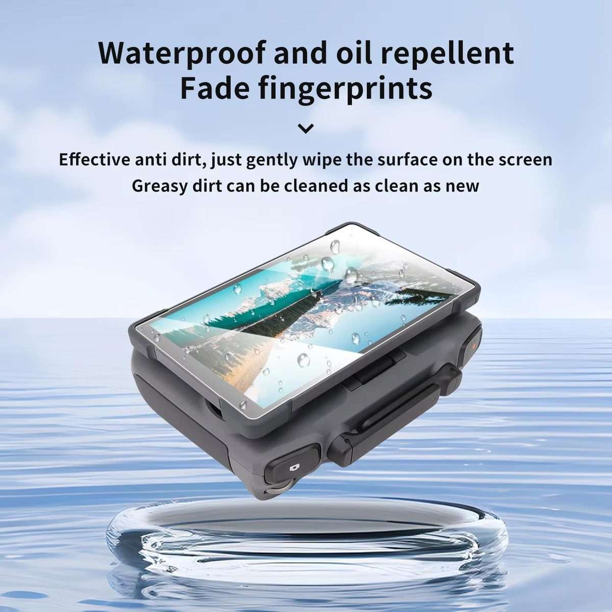 For DJI RC Pro 2 Remote Controller CQT Tempered Glass Screen Protector 1pc