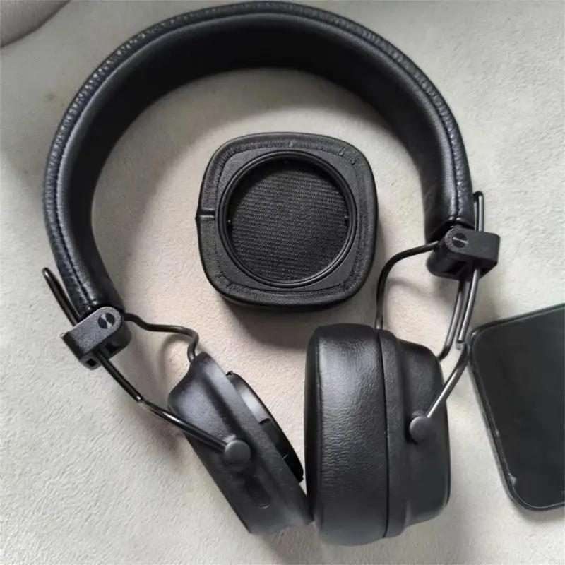 For Marshall Major V Headphone 1pair Replacement Ear Pads Ear Cushions(Black)