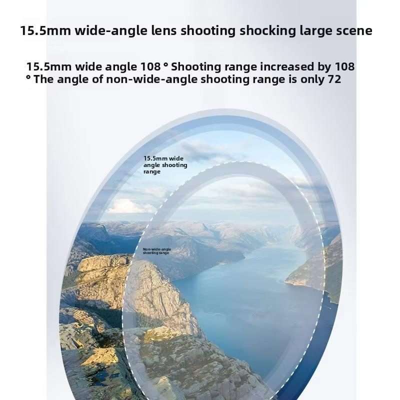 For DJI Mavic 4 Pro JSR Wide Angle Lens Aerial Lens Accessories, Style: WIDE