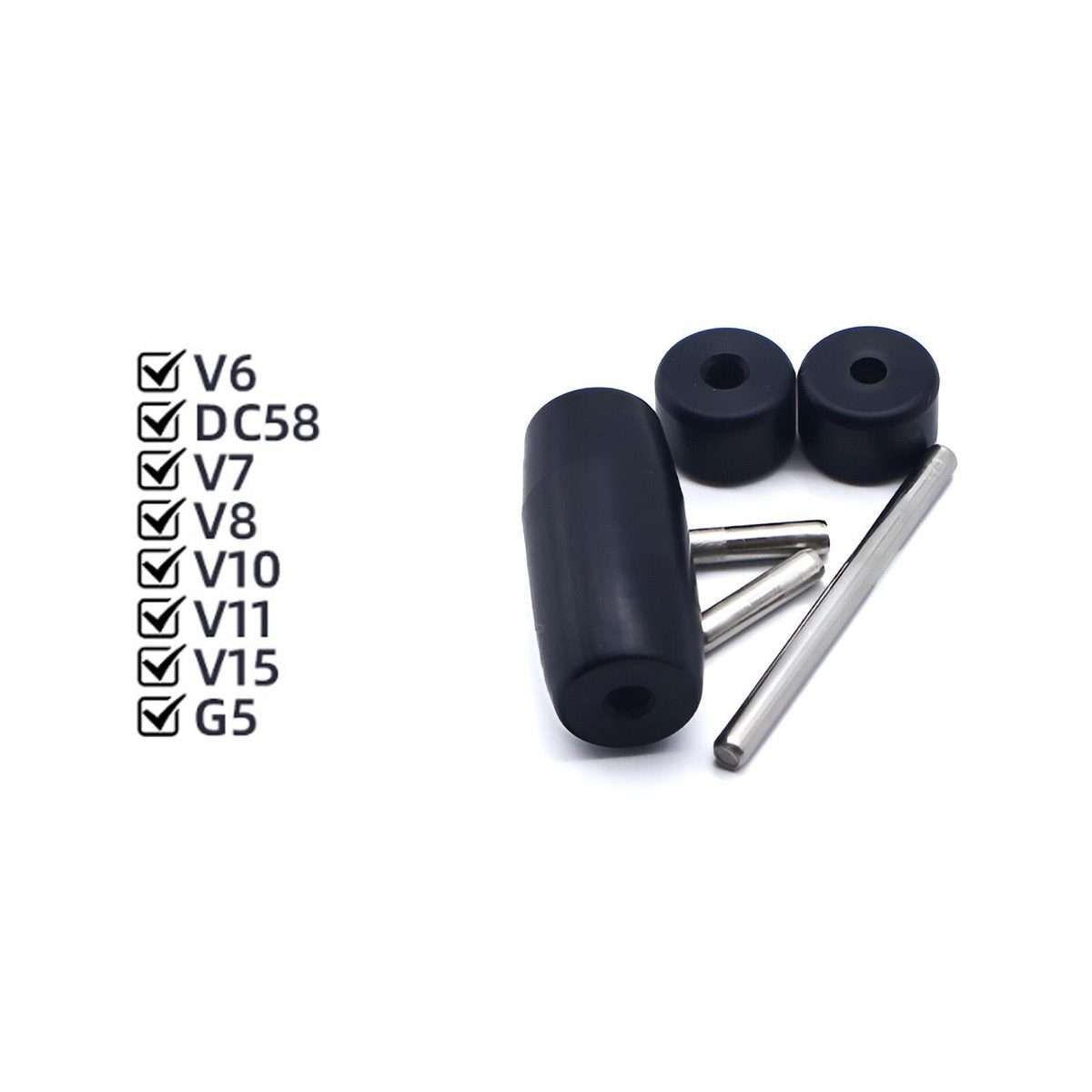 Rollers Shaft Wheels Kit For Dyson V15/V11/V10/V8/V7/G5/V6/DC58 Direct-Drive Head Soft Roller Brus