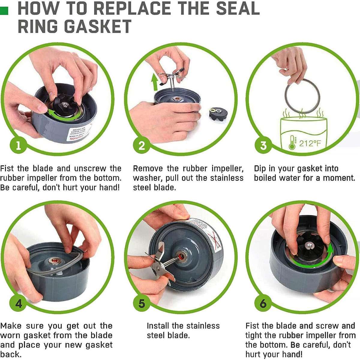 11 In 1 Kit 24 oz Cup For Nutribullet 600W 900W Replacement Parts Blender Blade Base, Drive Socket