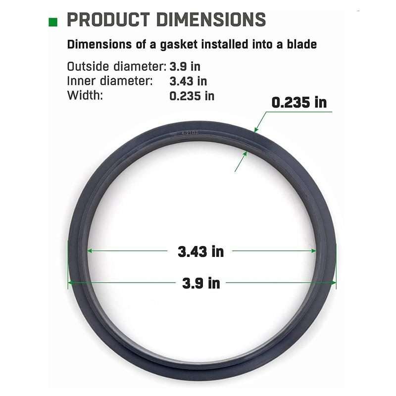 For Nutribullet 900W 600W Blender 5pcs /Pack Gasket Silicone O-Ring Seals