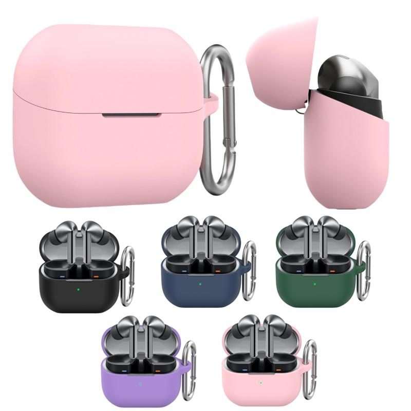 For Galaxy Buds3 / 3 Pro AhaStyle WG158 Silicone Protection Case(Black)