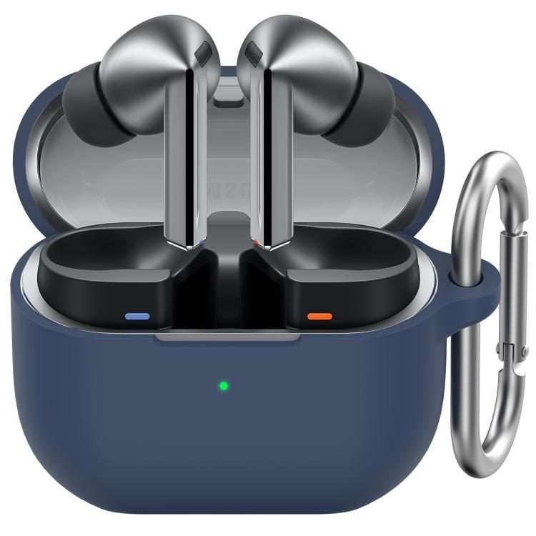 For Galaxy Buds3 / 3 Pro AhaStyle WG158 Silicone Protection Case(Dark Blue)