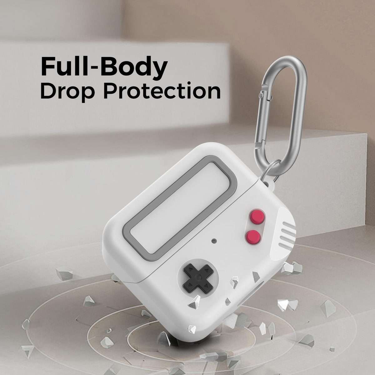 For Samsung Galaxy Buds3 /3 Pro AhaStyle JY19 Earphone Anti-drop Silicone Protective Case(Gray)