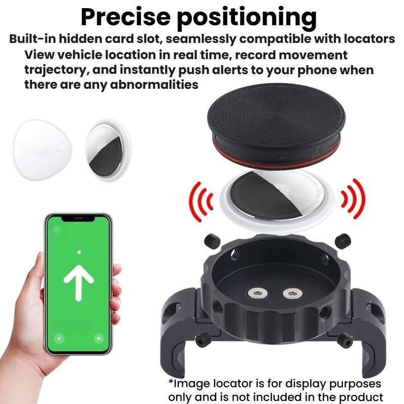 For AirTag 2nd Gen / AirTag 1st Gen Mounting Bracket Tracker Anti-Loss Locator Bicycle Bracket, St