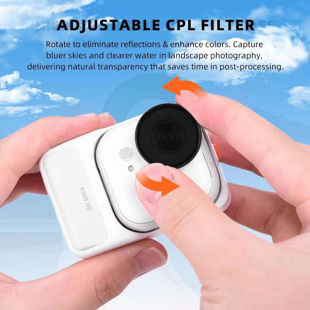 For Insta360 Go Ultra BRDRC Lens Filter Camera Accessories, Spec: ND8+ND16+ND32