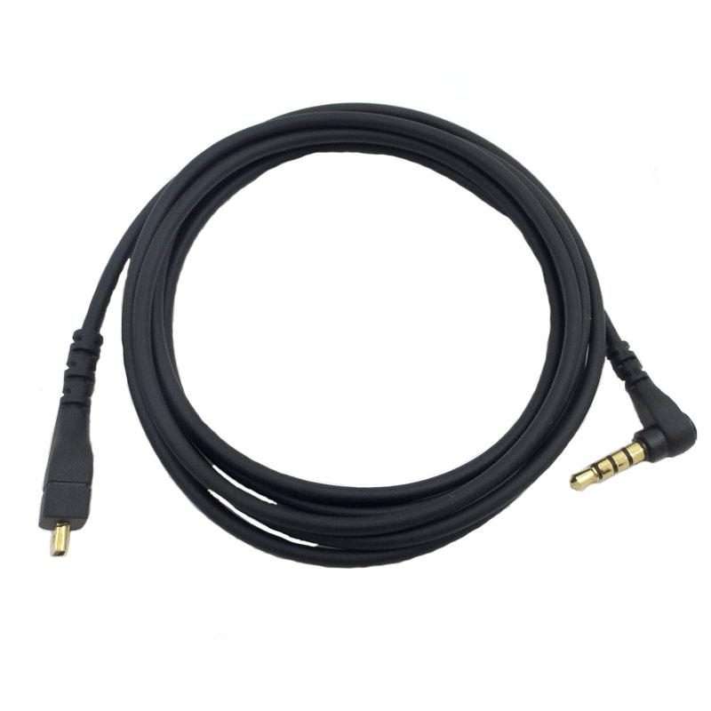 For SteelSeries Ice Cold Arctis 3 / 5 / 7 / Pro USB Mini Pin TPE Headset Cable, Length ... (Black)