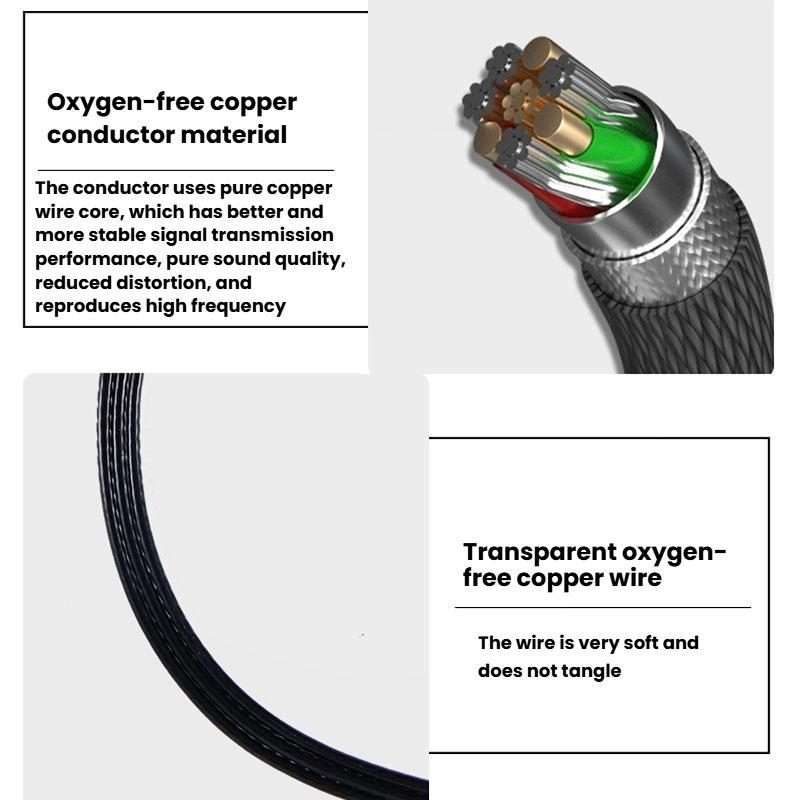 2m Headphone Audio Cable for Sennheiser HD414 / HD650 / HD600 / HD580 / HD660S