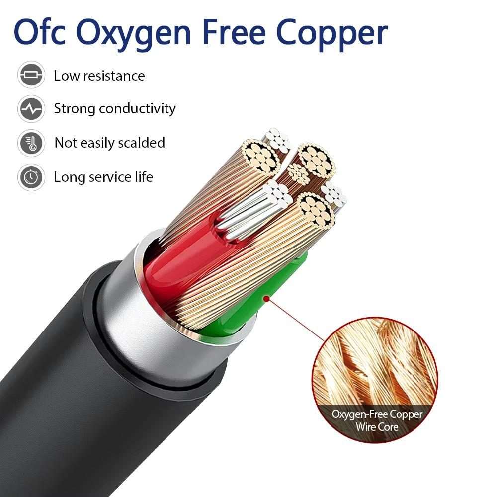 1.5-4.5m Spring 6.35mm Plug Headphone Cable for AKG Q701 Q702 K712 K240