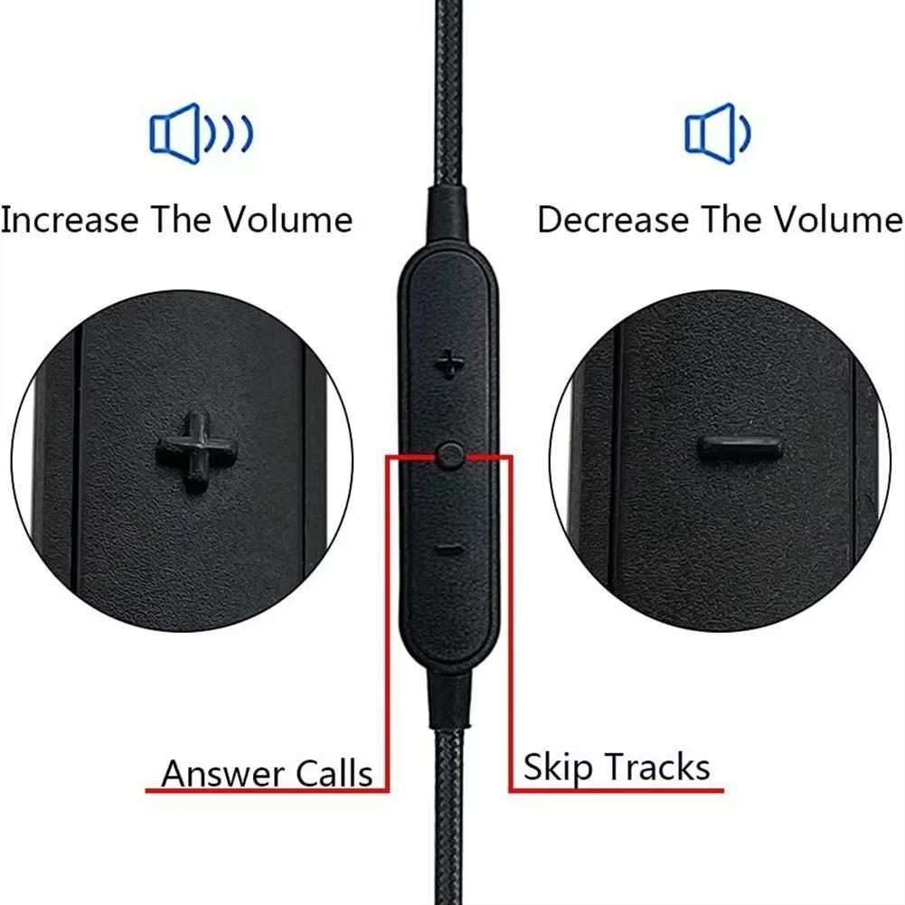 Cable Control 1.5m Type-C To 2.5mm Audio Headphone Cable For BOSE 700 QC25 QC35 OE2 SoundLink
