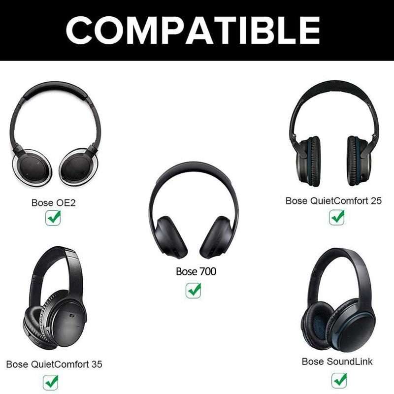 Cable Control 1.5m Type-C To 2.5mm Audio Headphone Cable For BOSE 700 QC25 QC35 OE2 SoundLink