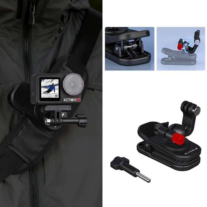 For DJI/GoPro/Insta360 Backpack Shoulder Strap Camera Mount, Specification: Regular