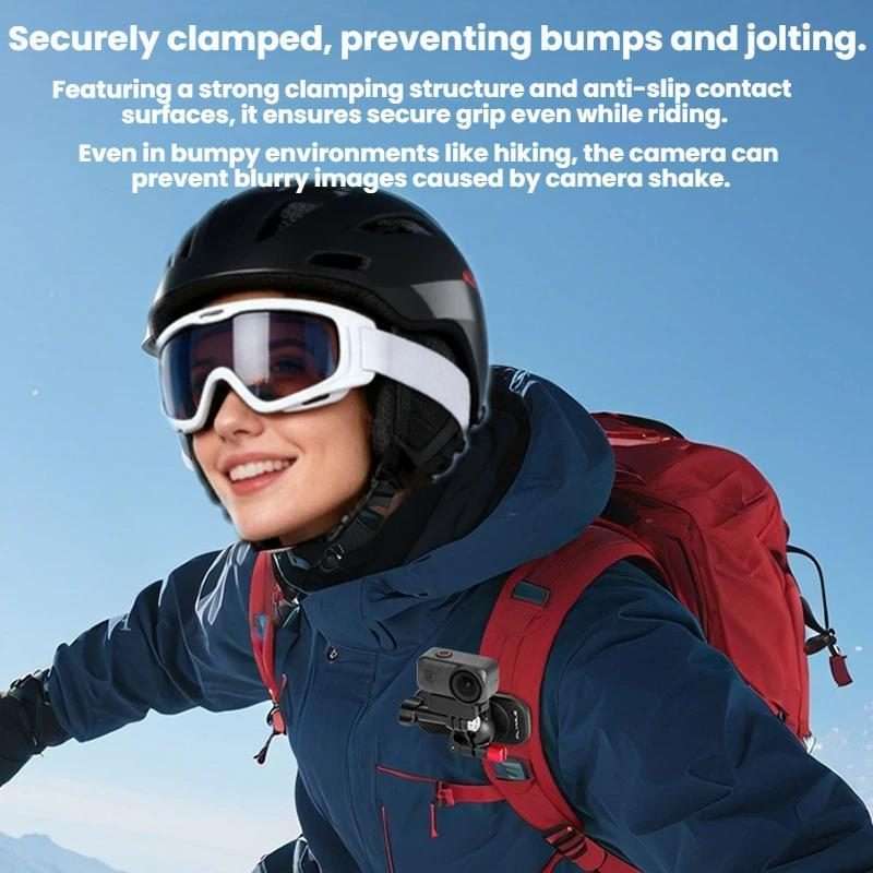 For DJI/GoPro/Insta360 Backpack Shoulder Strap Camera Mount, Specification: Regular