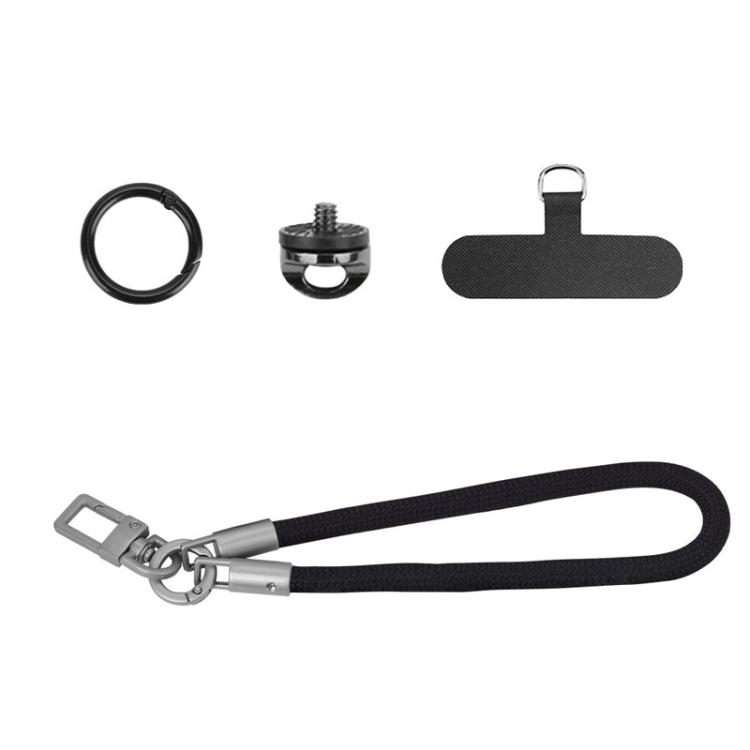 BRDRC Action Camera Anti-Loss Wrist Strap For DJI Osmo Pocket 3 / Insta360 X5(Black)