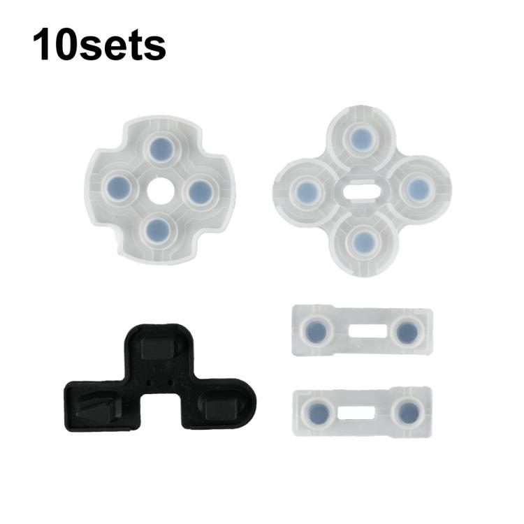 For PS2 10sets Gamepad Conductive Rubber Button Soft Pad